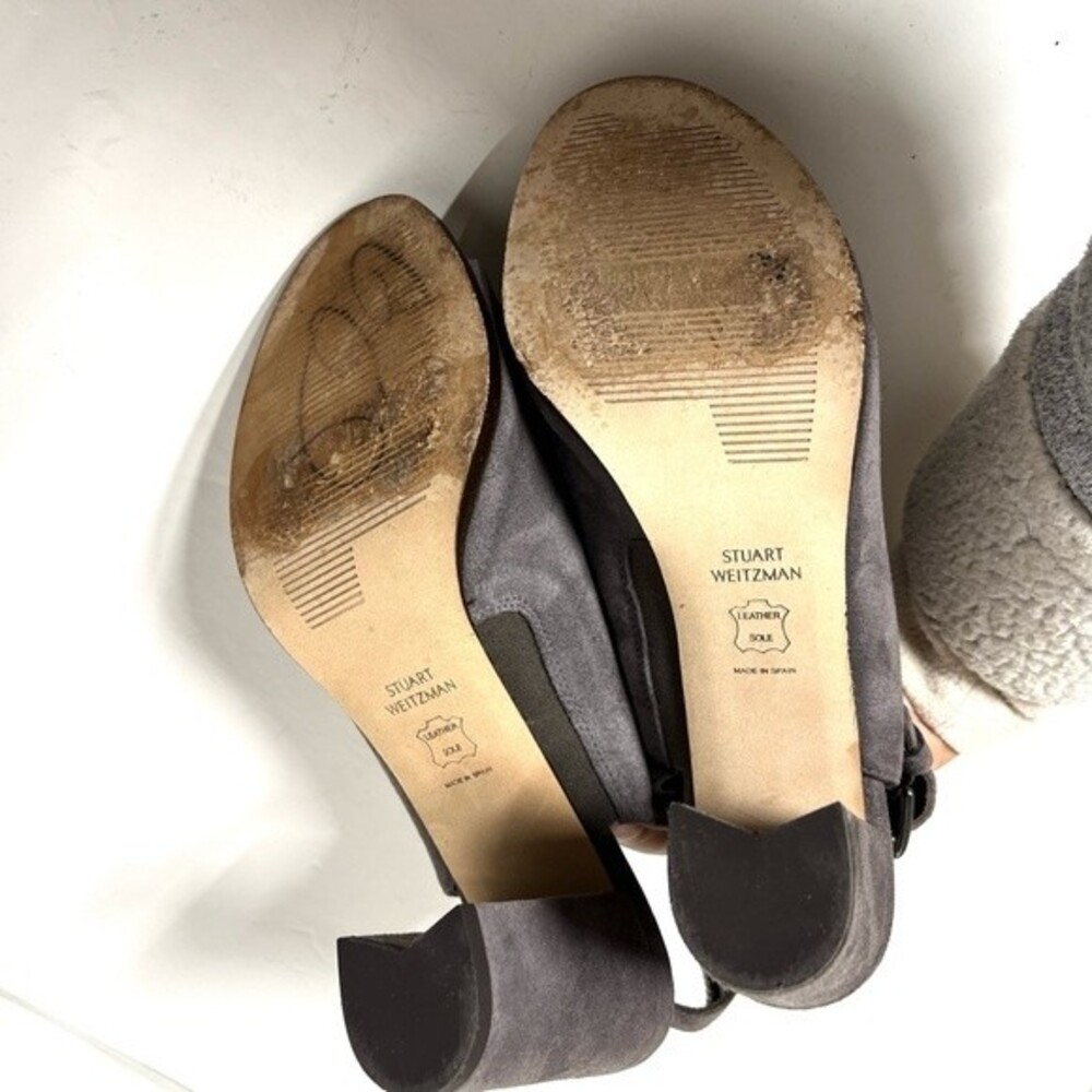 Stuart Weitzman The Commodore Suede Bootie In Lon… - image 8